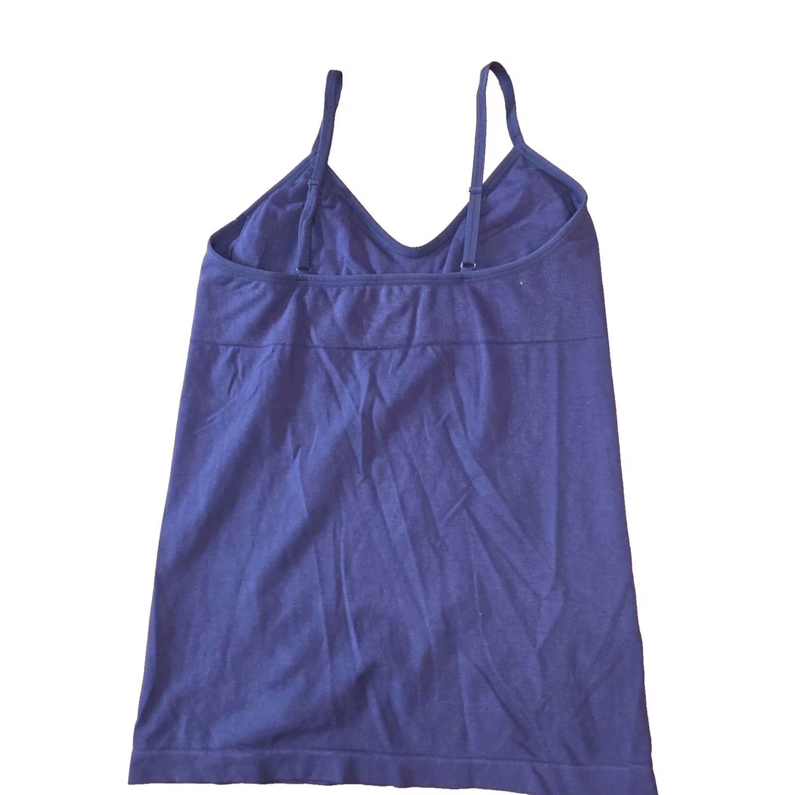 Nautica Nautica Intimates Cami Tank Top Women L Navy Blue Sleeveless V-Neck Spaghetti Strap Pullover Casual Summer Spring Clothes Size L / US 10 / IT 46 - 2 Thumbnail