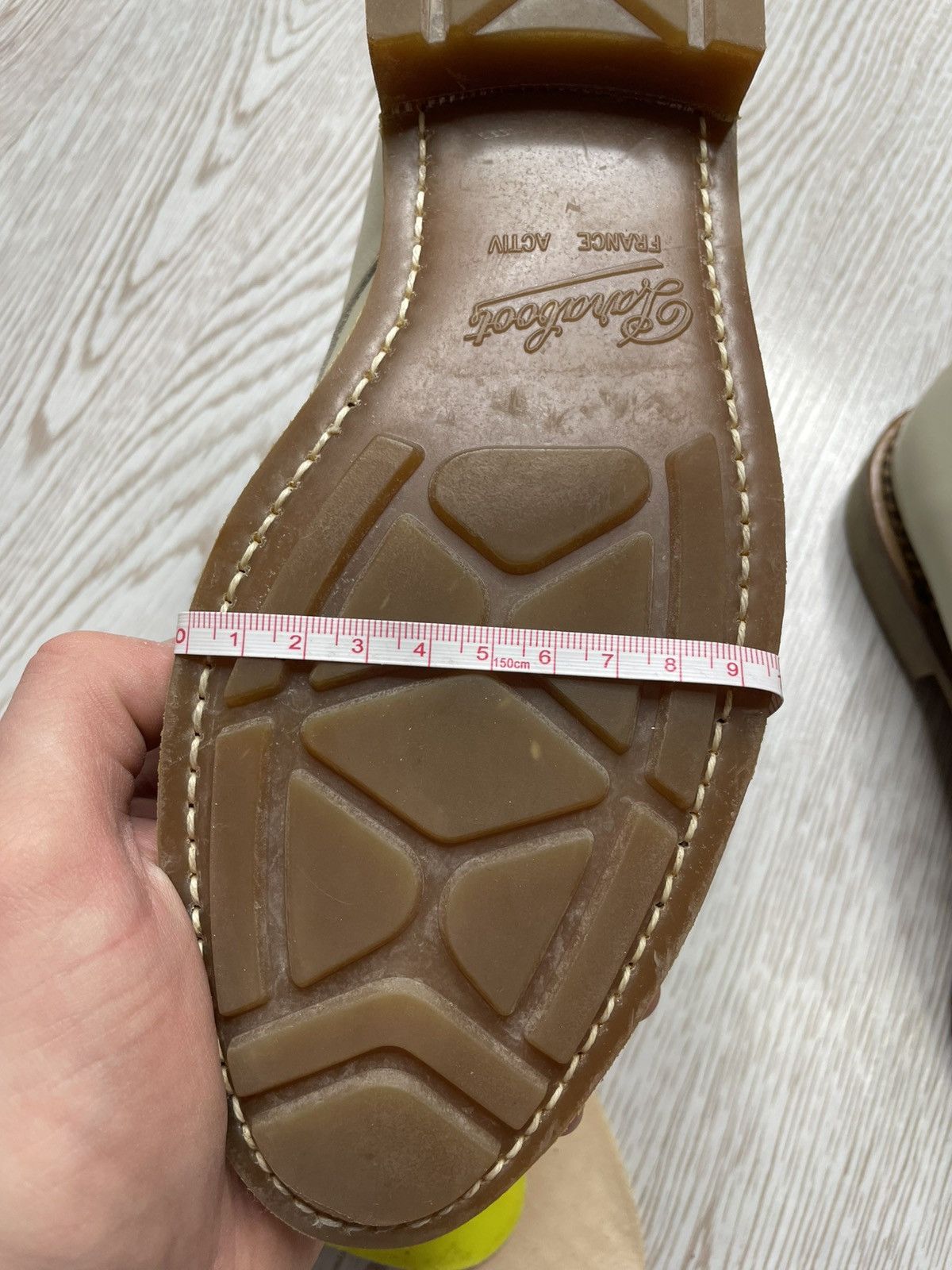 Paraboot ParaBoot Beige Oxford Leather Shoes size 6.5 Size US 6.5 / EU 39-40 - 15 Thumbnail