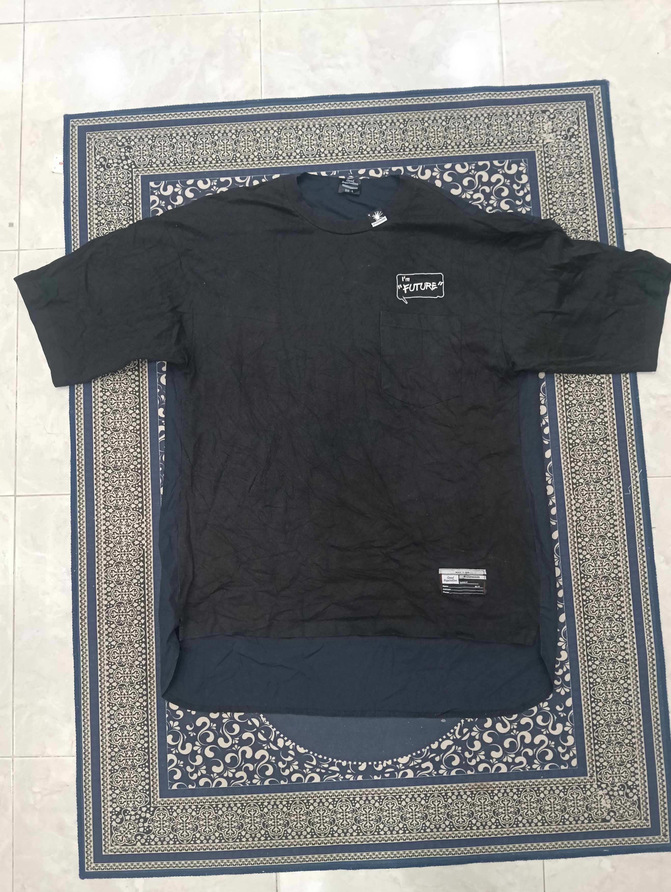 Maison MIHARA YASUHIRO Miharayasuhiro x Gu Pocket Tee Size US XL / EU 56 / 4 - 1 Thumbnail