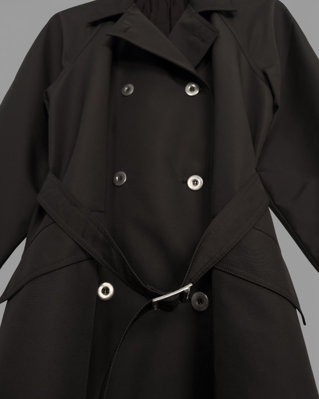 Versace Stunning Rare 90s VERSACE V2 Double Breasted Trench Coat Size S / US 4 / IT 40 - 9 Thumbnail