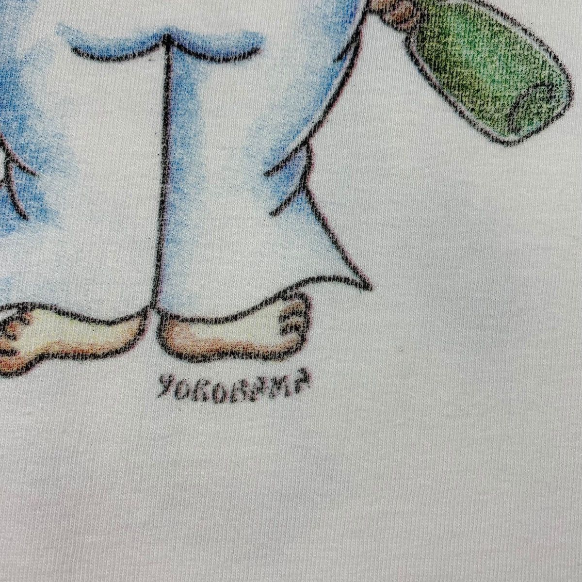 Blue Blue Japan × Japanese Brand × Vintage Vintage 90s BLUE BLUE art photo printed tee Size US S / EU 44-46 / 1 - 9 Thumbnail
