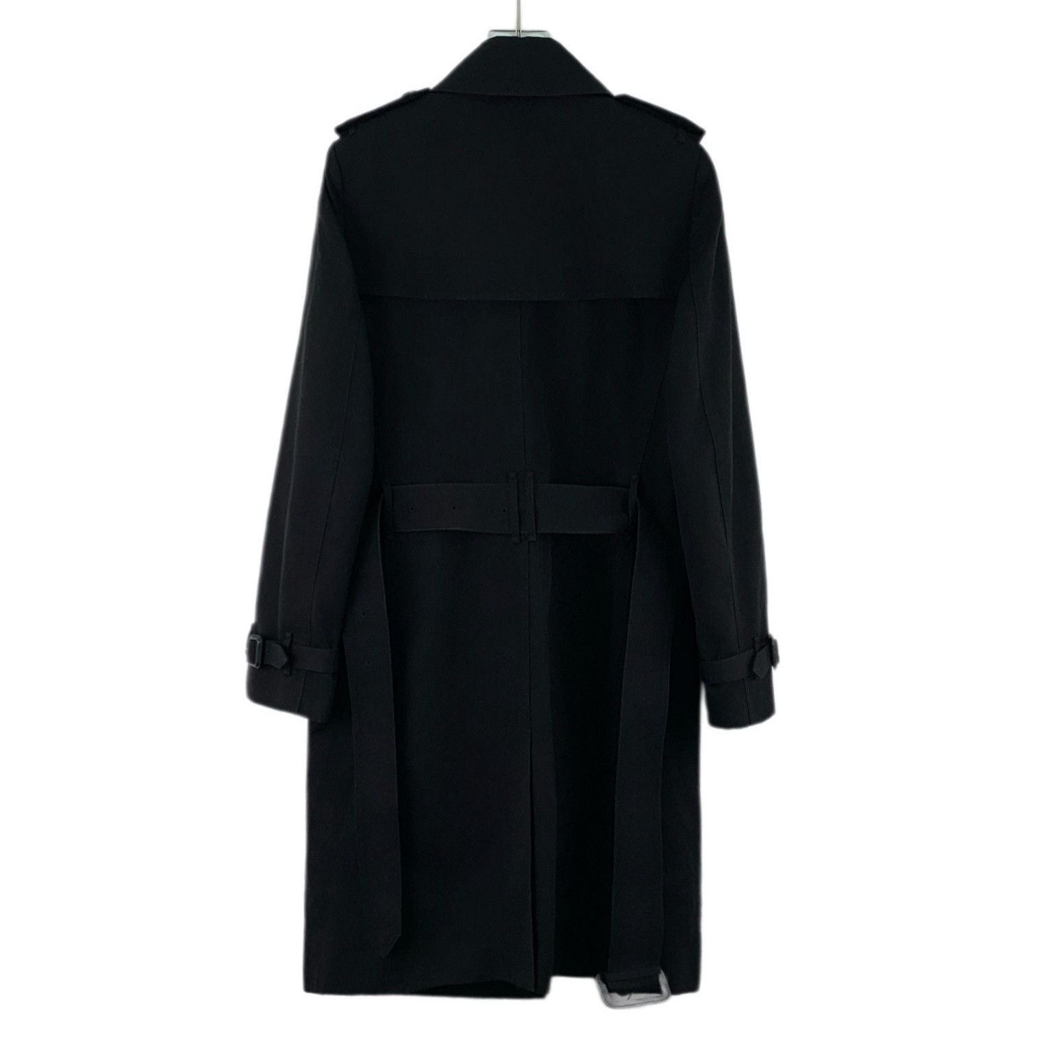 Burberry Burberry Belted Double-Breasted Trench Coat Black (40) Size S / US 4 / IT 40 - 2 Thumbnail