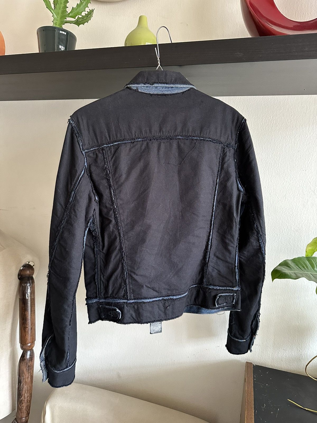 Maison Margiela FW04 Artisanal Maison Margiela Black Overlay Jacket Size US XS / EU 42 / 0 - 11 Thumbnail