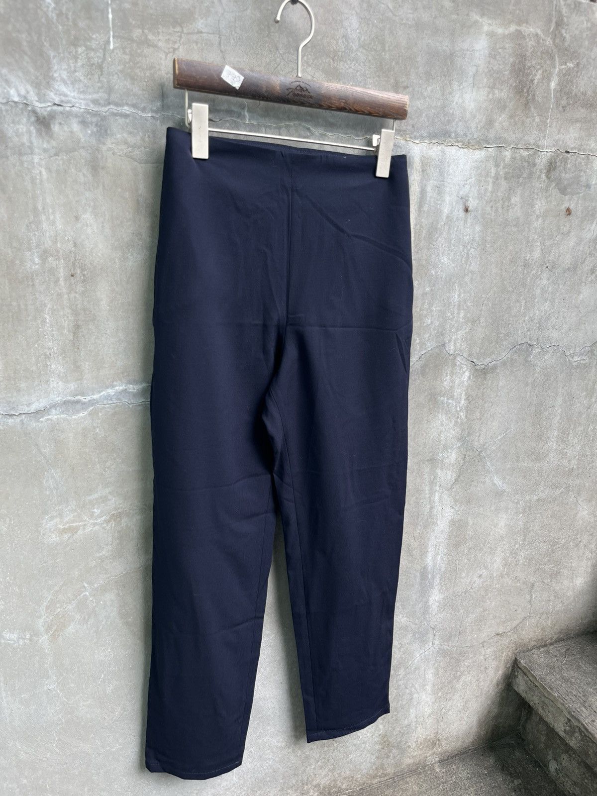 Yohji Yamamoto High Waist Uniform Trousers Size 26" / US 2 / IT 38 - 2 Thumbnail