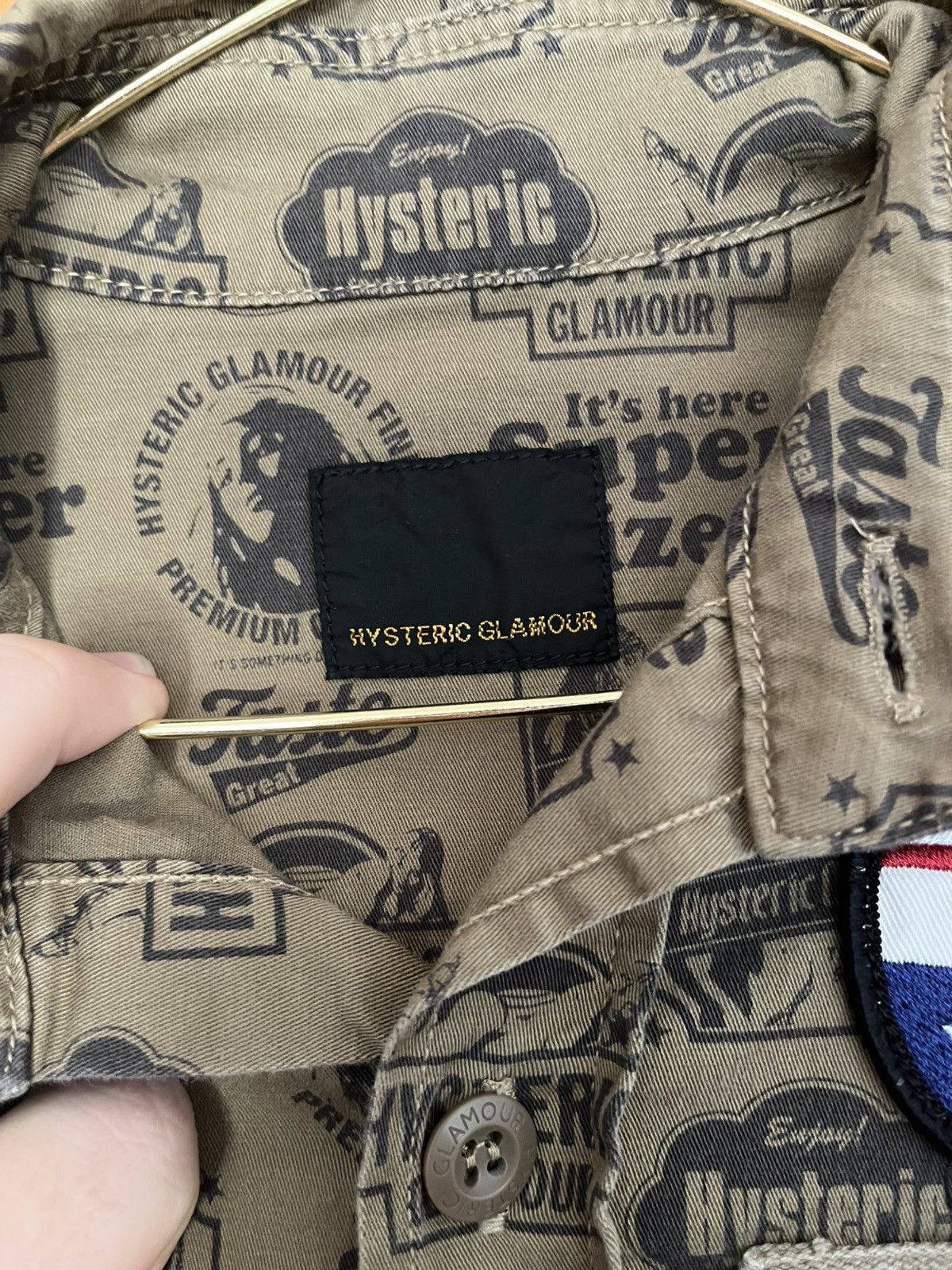 Hysteric Glamour Hysteric glamour nashville all over print shirt free size Size US XS / EU 42 / 0 - 5 Thumbnail