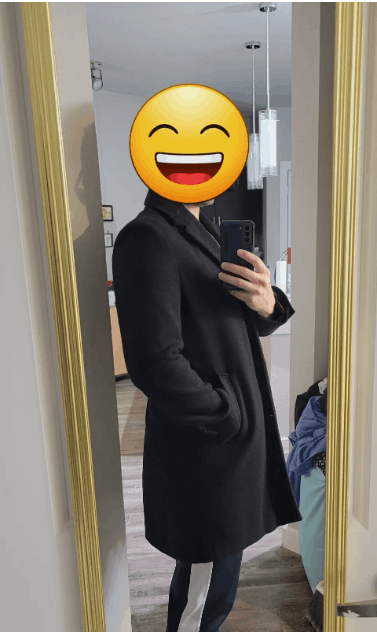 Haggar Haggar Men's Black Topcoat (Size Small) Size US S / EU 44-46 / 1 - 3 Thumbnail