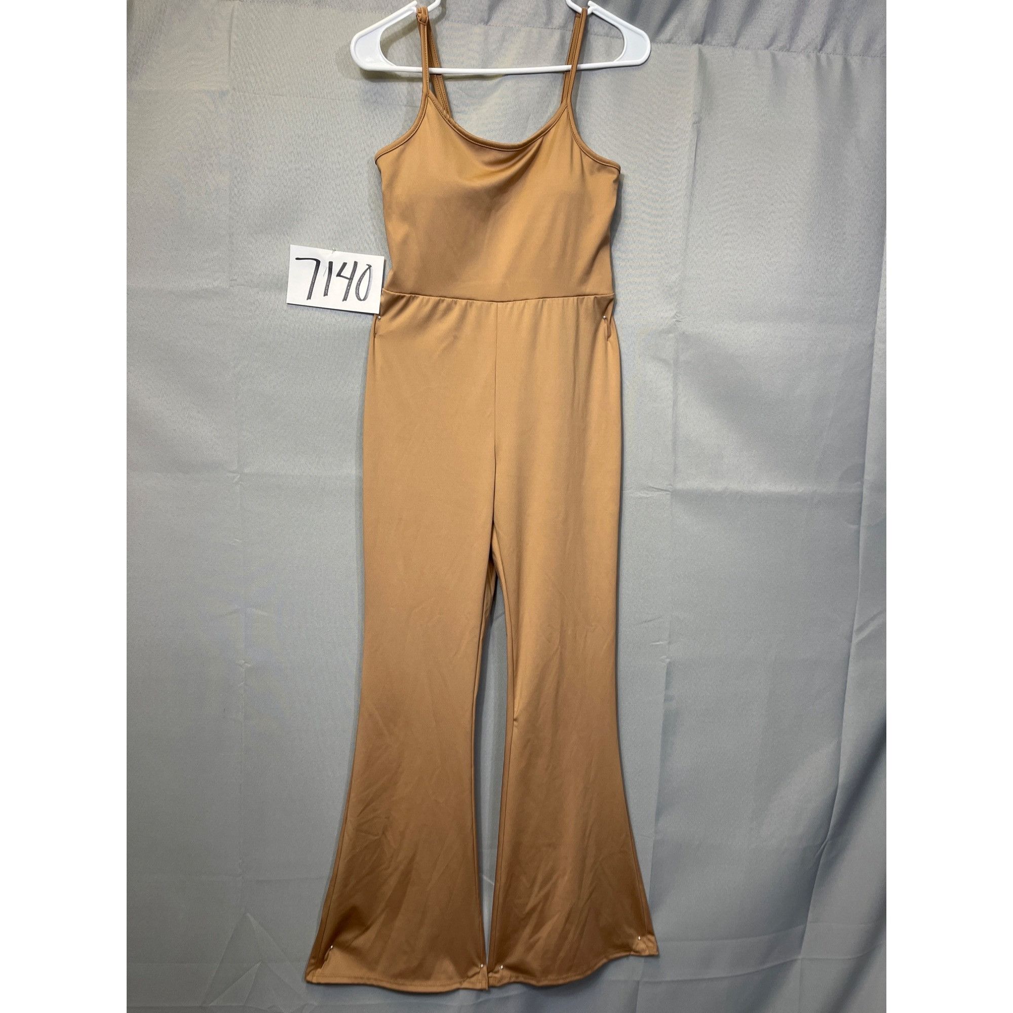 Other No Boundaries Womens Light brown Jumpsuit Size S SKU 7140 Size 27" / US 4 / IT 40 - 1 Thumbnail