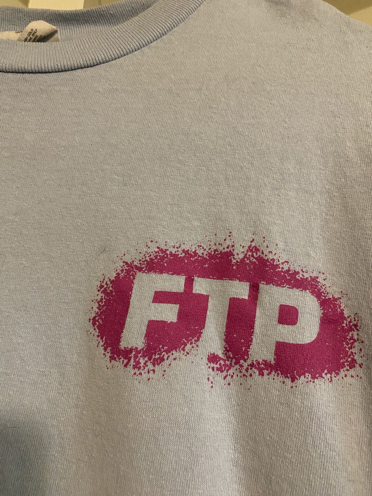 Fuck The Population FTP Splatter Logo Tee Size US M / EU 48-50 / 2 - 4 Thumbnail