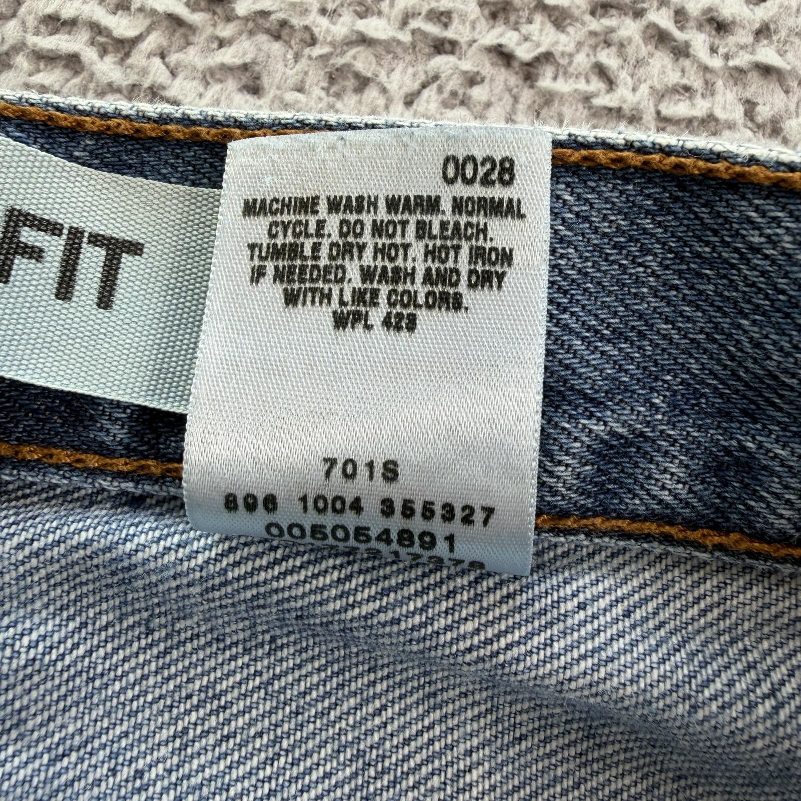 Levi's Vintage Levis 505 Regular Fit Jeans Mens 36x29 Light Y2K Size US 36 / EU 52 - 7 Thumbnail