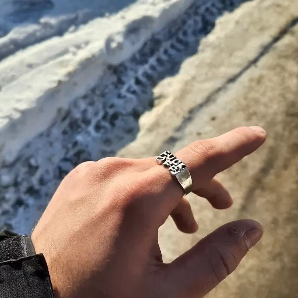 Jewelry × Vintage Rock N Roll Men’s Ring Size ONE SIZE - 2 Thumbnail