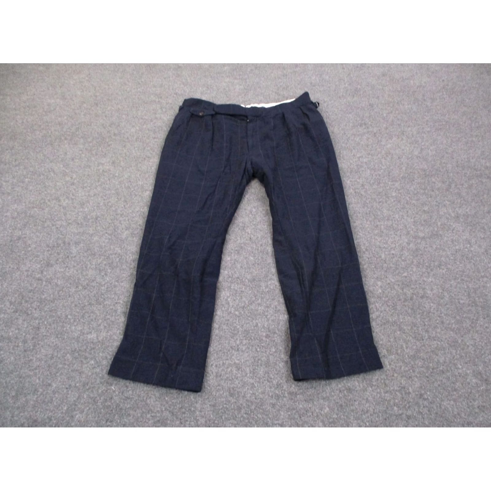 Polo Ralph Lauren Ralph Lauren Pants Mens 39R Purple Label Wool Stretch Classic Fit Straight Dress Pants Size US 36 / EU 52 - 2 Thumbnail