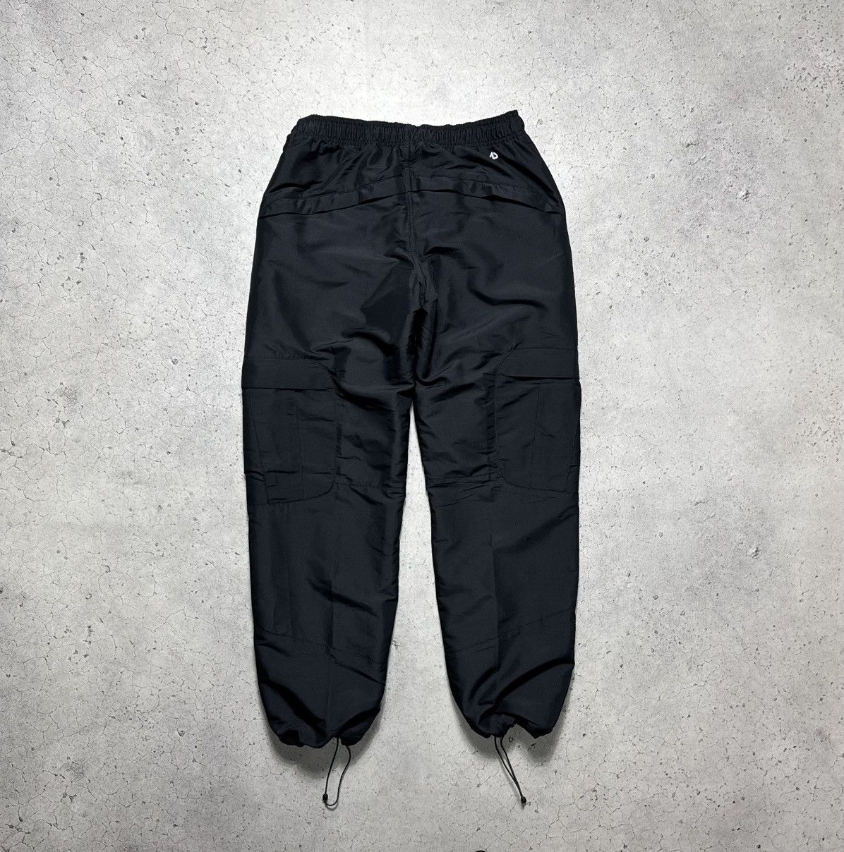 Nike Nike Vintage Nylon Baggy Track Pants Black Swoosh Drill Size US 30 / EU 46 - 8 Thumbnail