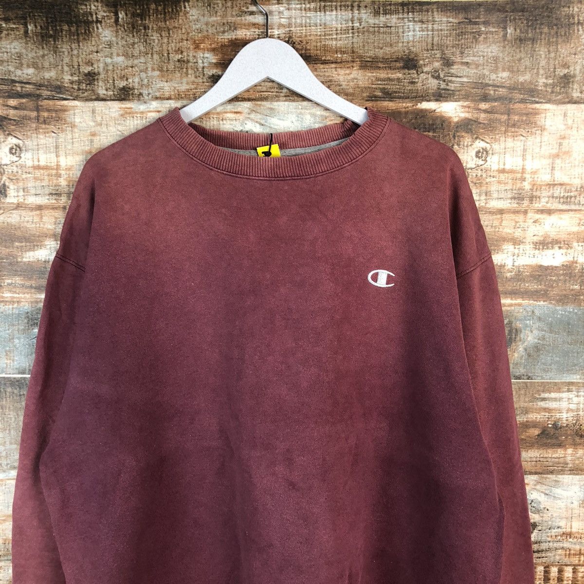 Champion Champion Faded vintage Maroon Sweatshirt #A1983 Size US L / EU 52-54 / 3 - 5 Thumbnail