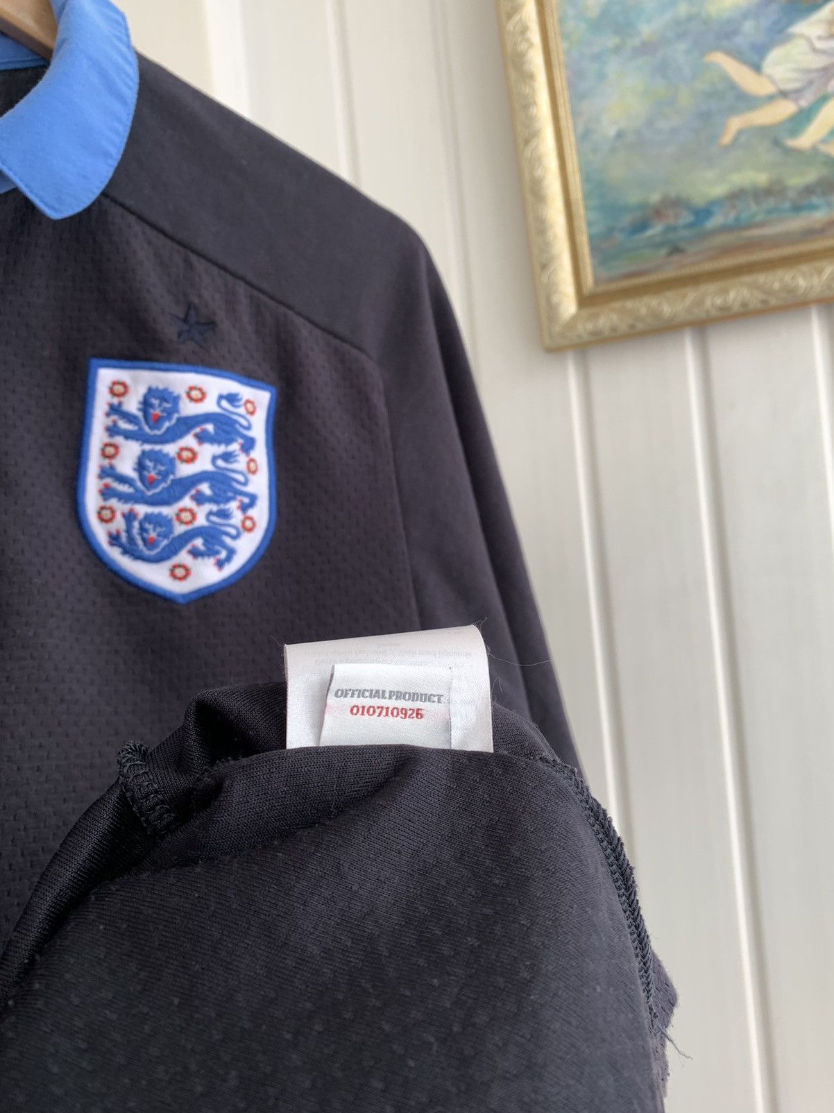 Umbro Umbro ENGLAND 2011-2012 Away Shirt Soccer Jersey Size L Size US L / EU 52-54 / 3 - 8 Thumbnail