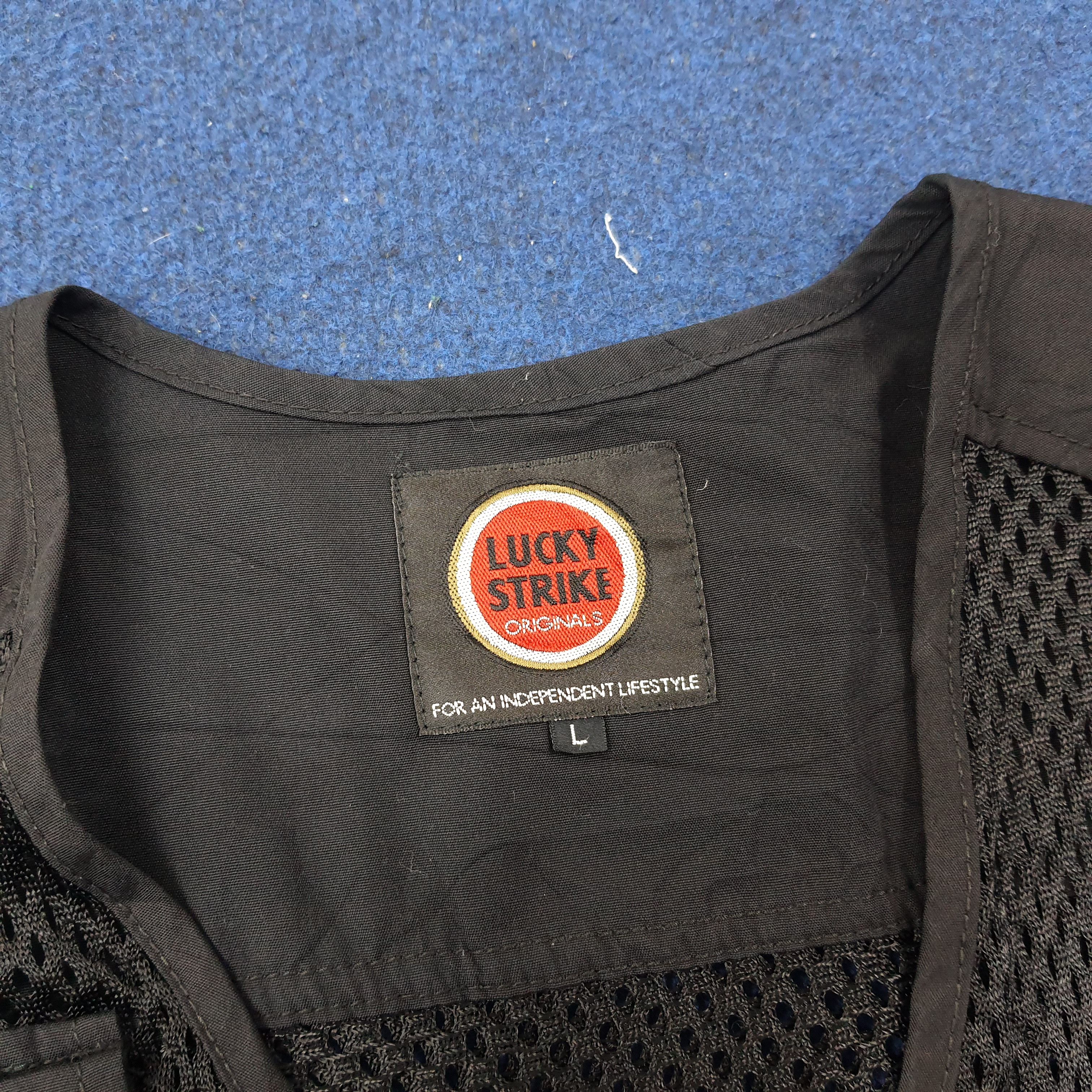 Other Vintage Lucky Strike Motorsports Vests C239N76 Size US M / EU 48-50 / 2 - 4 Thumbnail