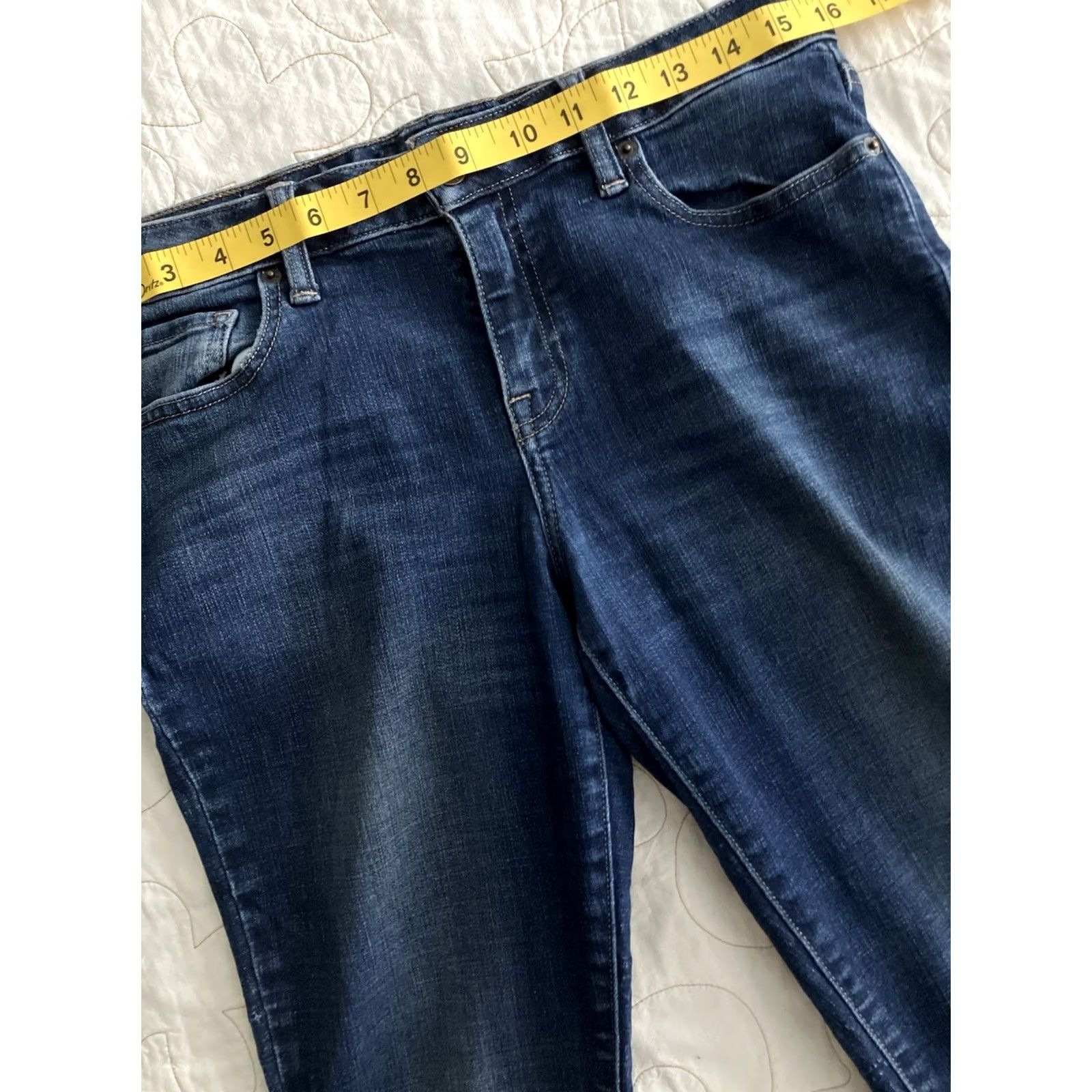 Lucky Brand Lucky Brand Jeans Womens 6/28 Blue Lolita Skinny Ankle Stretch Denim Medium Wash Size 28" / US 6 / IT 42 - 7 Thumbnail