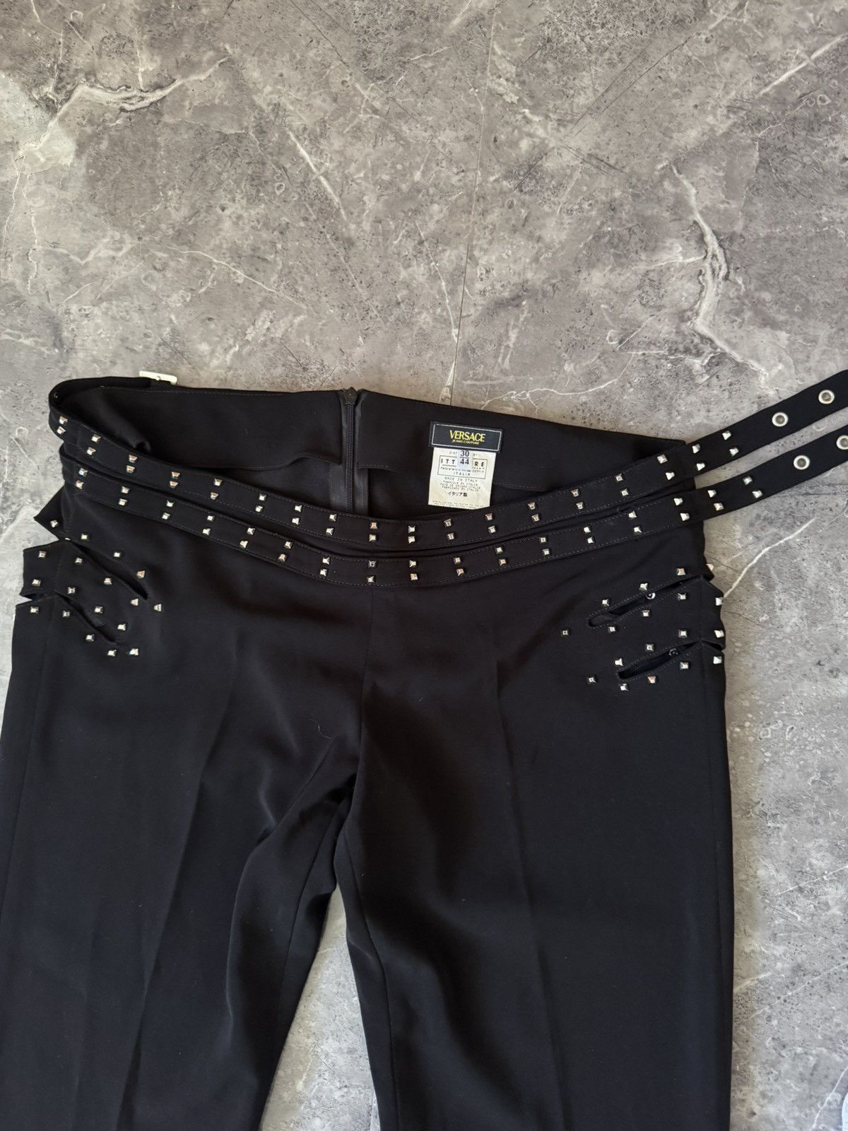 Versace Jeans Couture Versace Pants Italy Women’s Baggy Jeans Couture Luxury Size 30" / US 8 / IT 44 - 3 Thumbnail