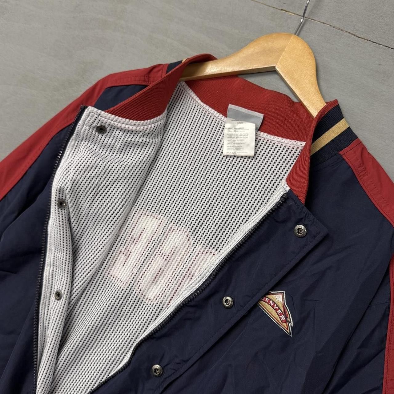 Reebok Vintage Denver Nuggets Reebok Mesh Lined Zip Jacket Large Size US L / EU 52-54 / 3 - 3 Thumbnail
