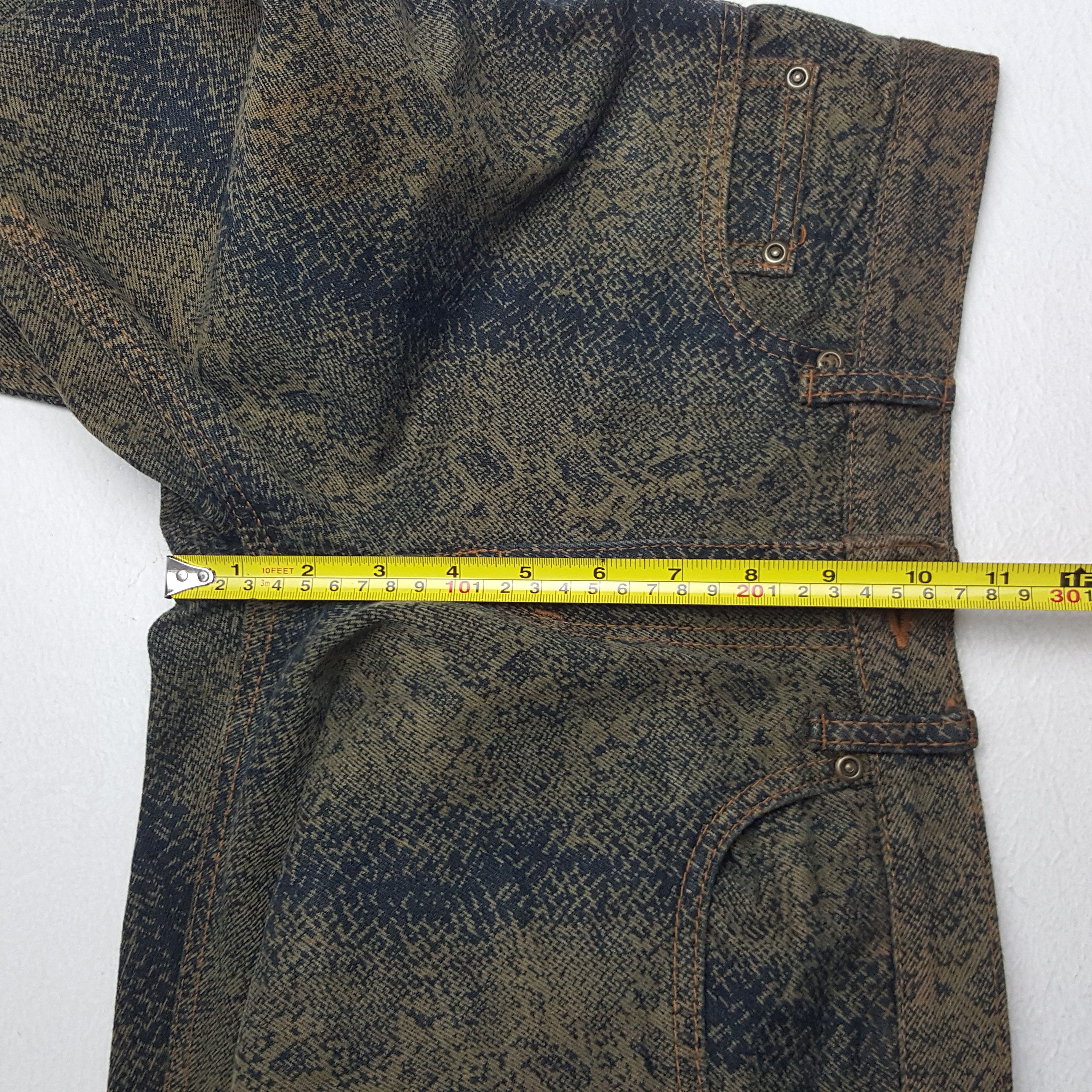 Hysteric Glamour × Japanese Brand × Vintage Vintage Hysteric Glamour Snake Design Denim Jeans Size US 28 / EU 44 - 8 Thumbnail