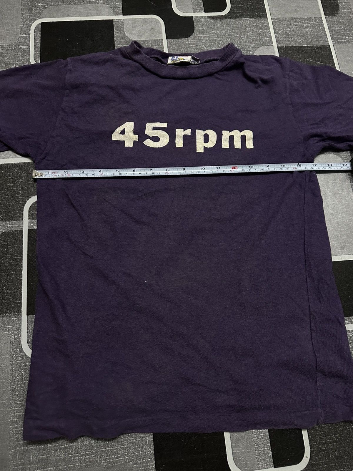 45rpm 45Rpm Og Logo Japan Purple T-Shirt Fit S Size US S / EU 44-46 / 1 - 13 Thumbnail