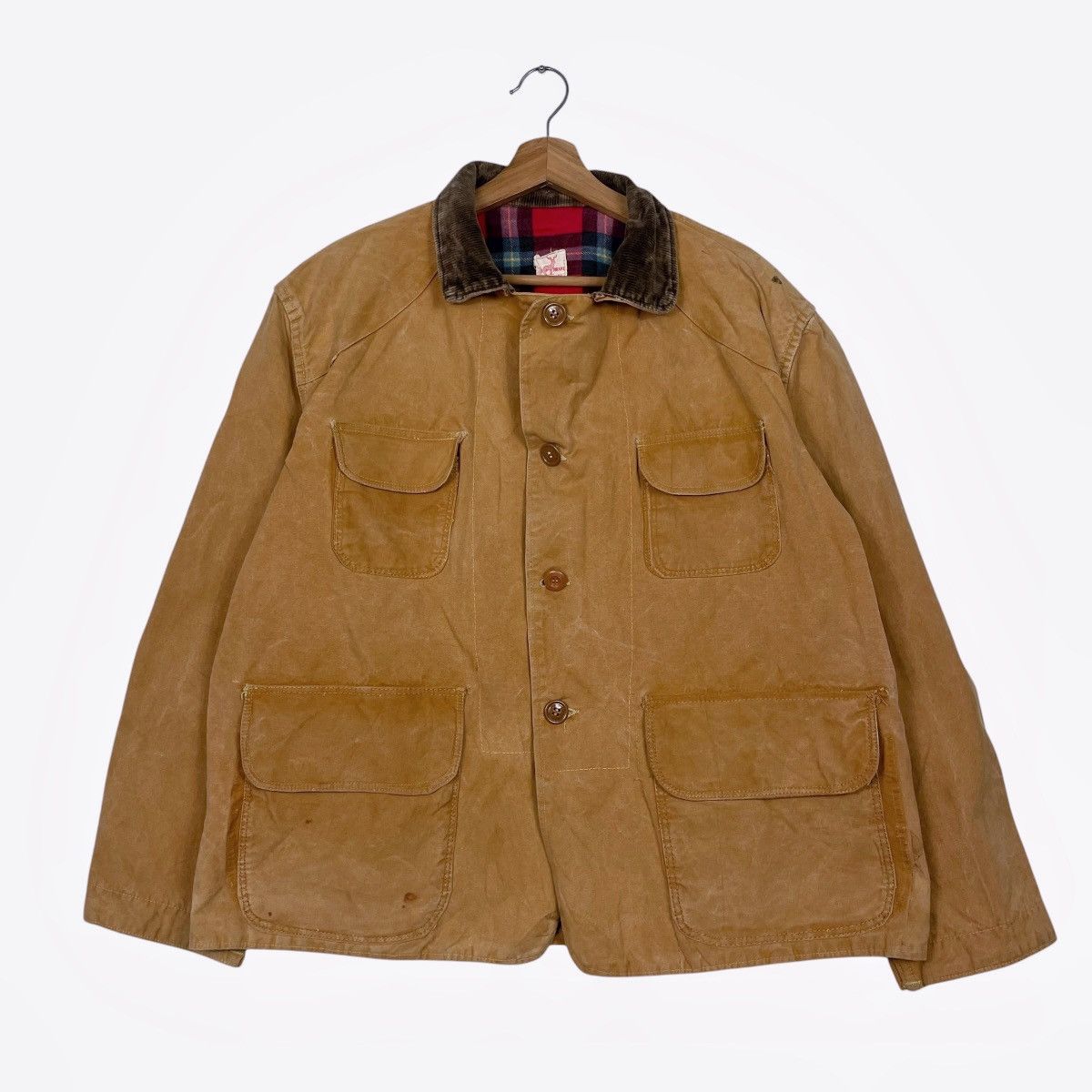 Vintage Elk Brand Duck Canvas Hunting Jacket