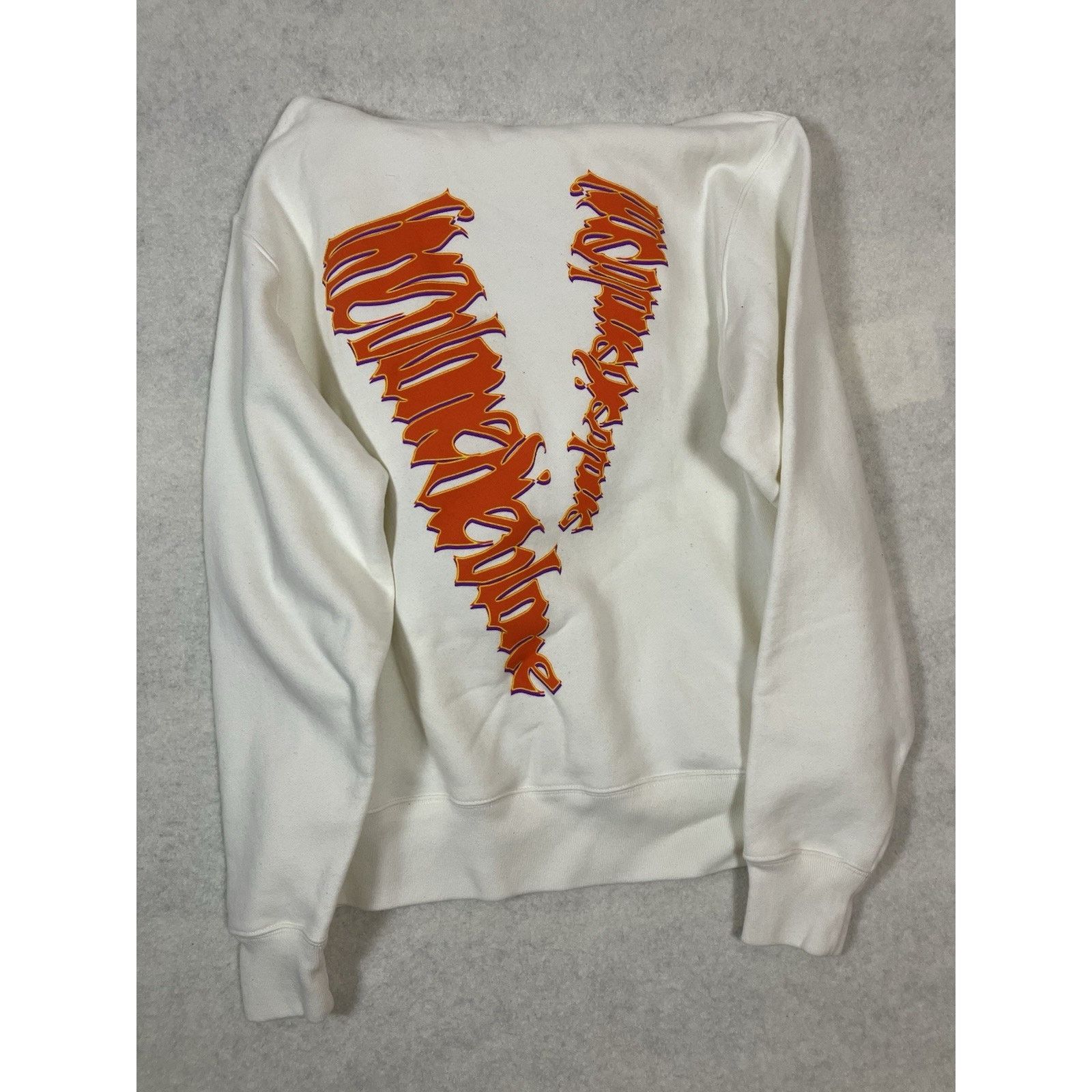 Vlone Size Medium Juice WRLD X Vlone Fighting Demons White Hoodie Size US M / EU 48-50 / 2 - 2 Thumbnail