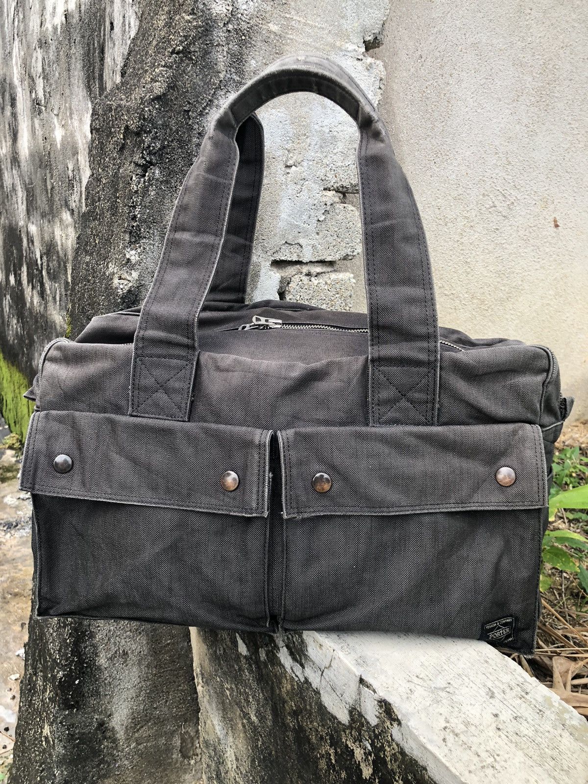 Porter Porter Smoky Boston Canvas Shoulder Bag Size ONE SIZE - 1 Thumbnail