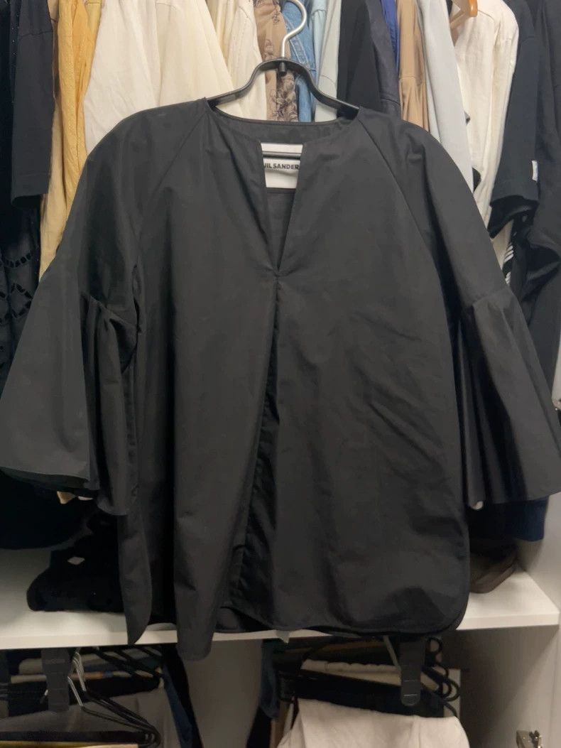 Jil Sander Jil Sander size 32 Black Blouse Size 4XL / US 24-26 - 3 Thumbnail