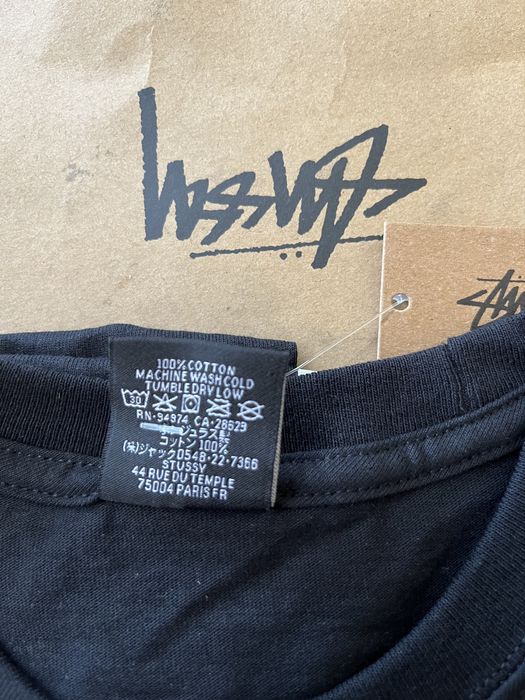 Born X Raised Stussy x Born x Raised Handstyle Tee Black | Grailed