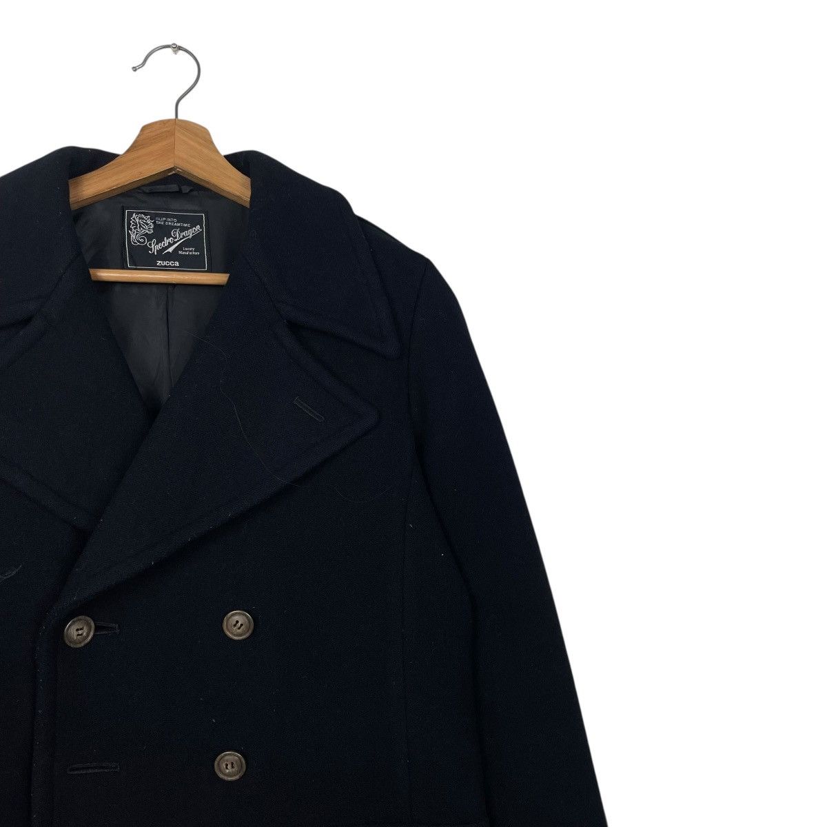 Zucca Zucca Double Breasted Wool Coat Size US M / EU 48-50 / 2 - 5 Thumbnail