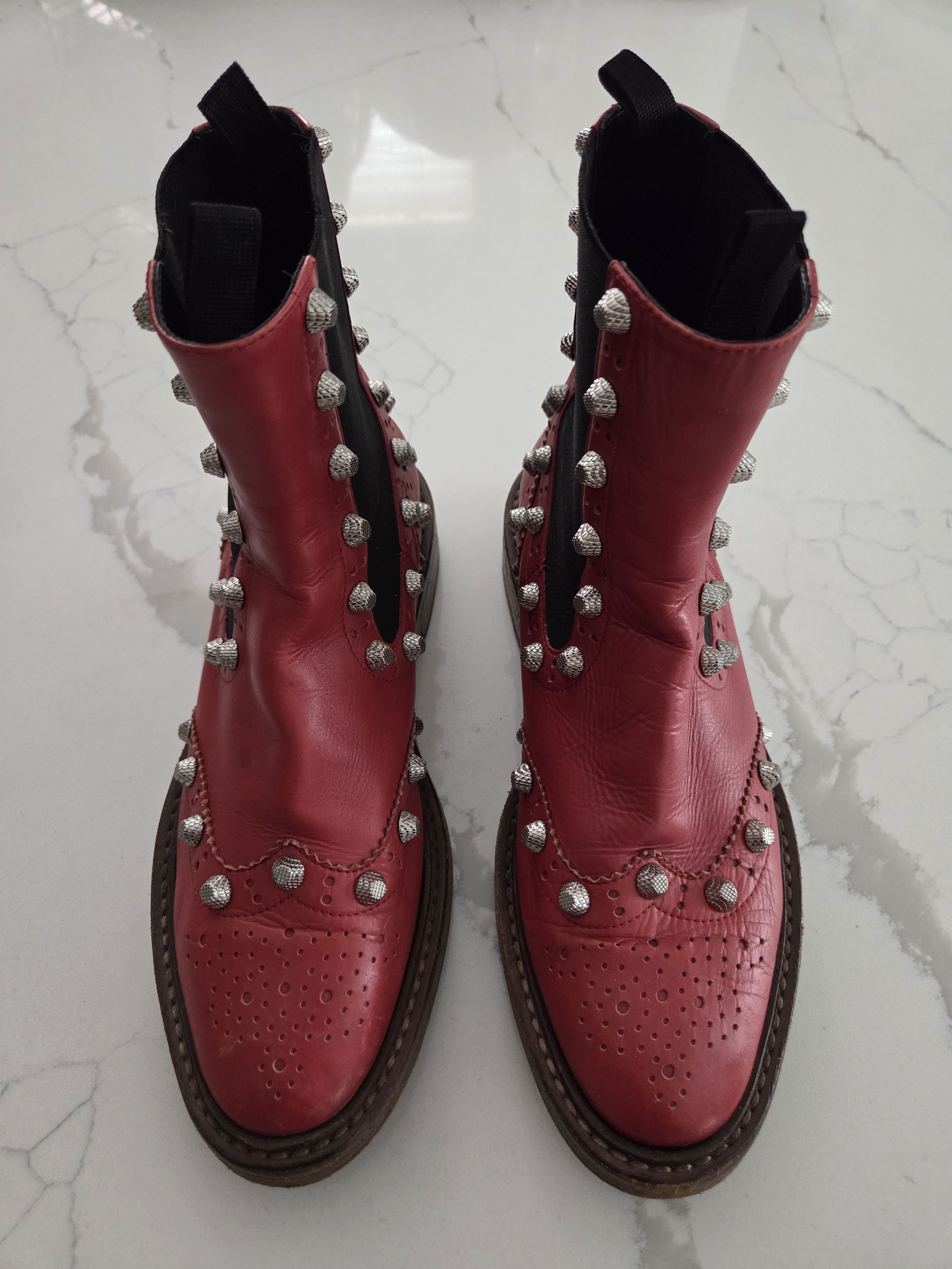 Balenciaga Studded Chelsea Boots Size US 9 / IT 39 - 5 Thumbnail