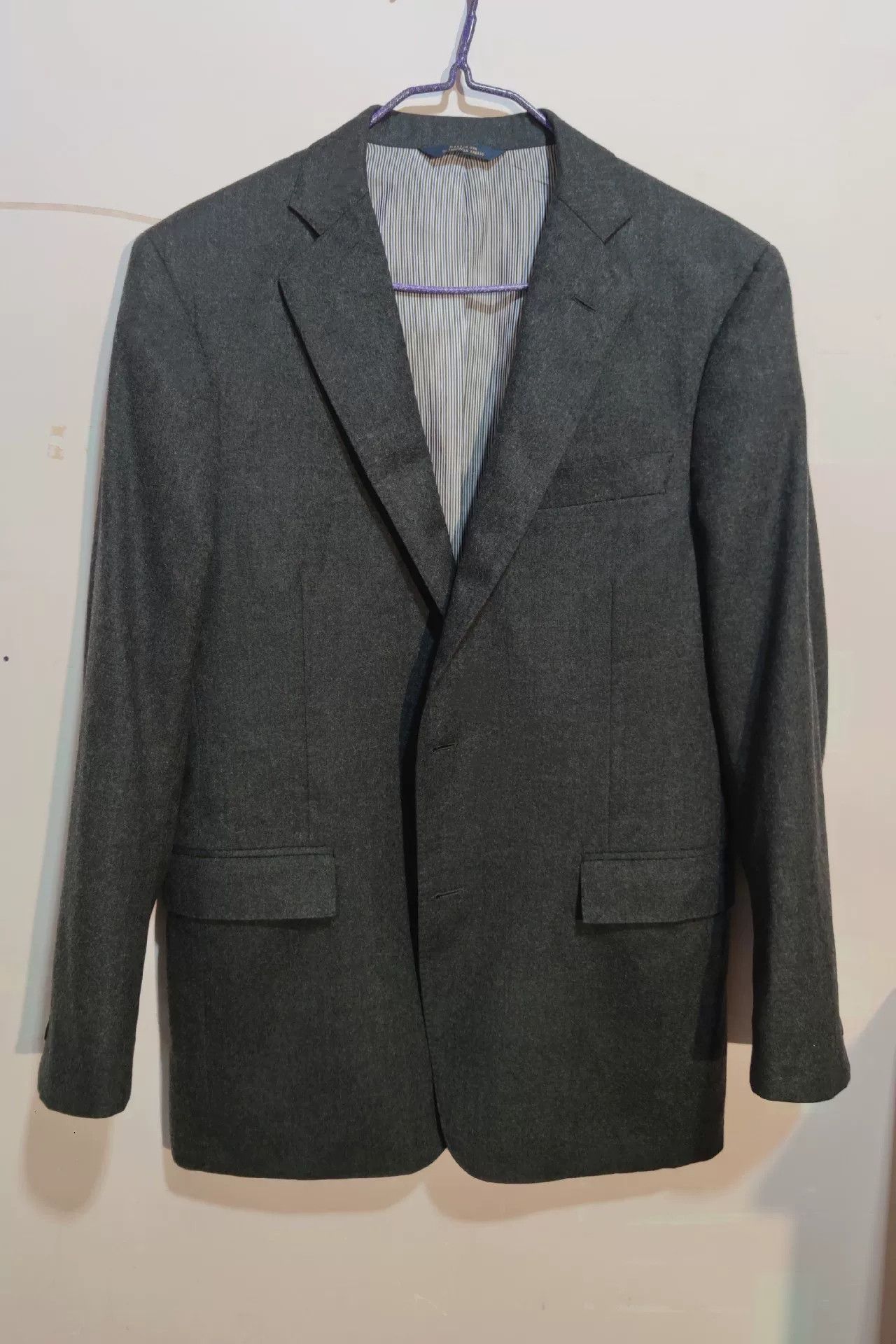 Brooks Brothers Brooks Brothers 1818 Men's Wool Suit Size US M / EU 48-50 / 2 - 1 Thumbnail