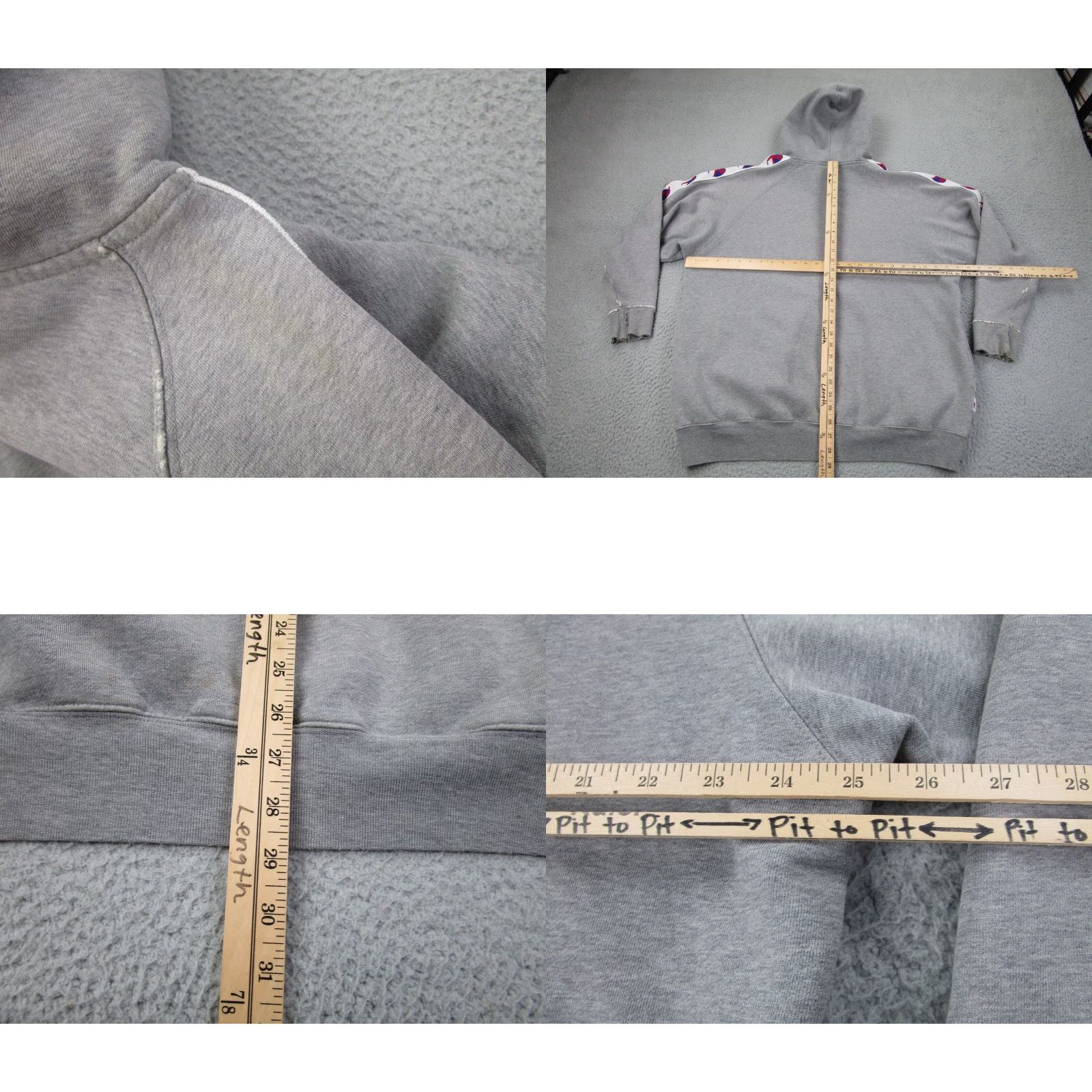 Vintage VINTAGE No Limit Soldier Hoodie Mens XL Gray Fleece Pockets Heavyweight Oversized Distressed 90s Hip Hop Sweatshirt Size US XL / EU 56 / 4 - 10 Thumbnail
