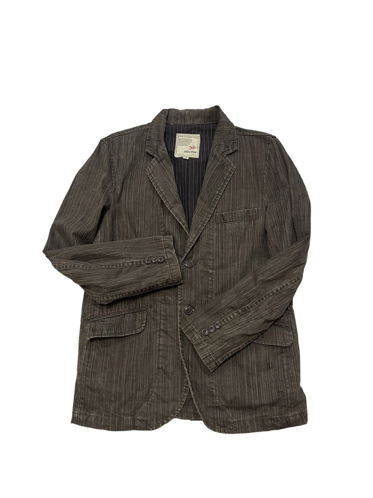 Designer × Japanese Brand Jungle Storm Denim Jacket Size US M / EU 48-50 / 2 - 2 Thumbnail