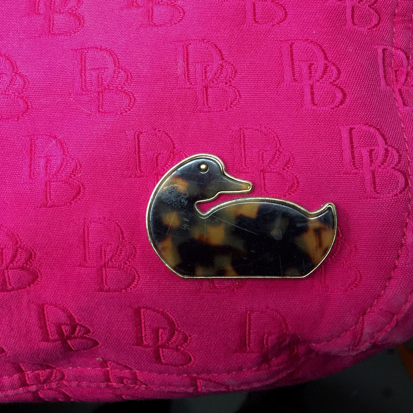 Dooney & Bourke Dooney & Bourke Oversize Deep Pink Hobo Bag Size ONE SIZE - 9 Thumbnail