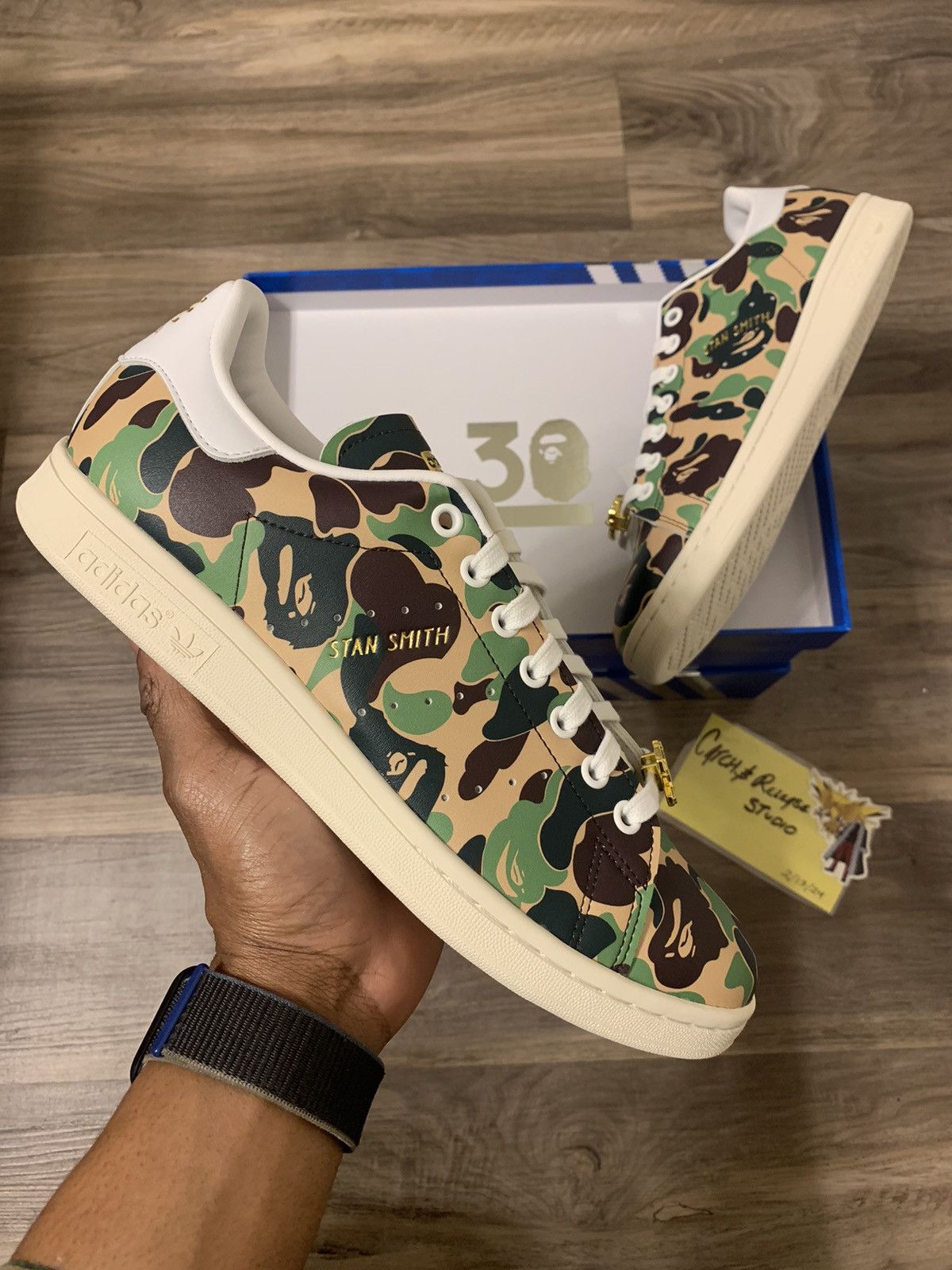 Adidas stan smith camo clearance