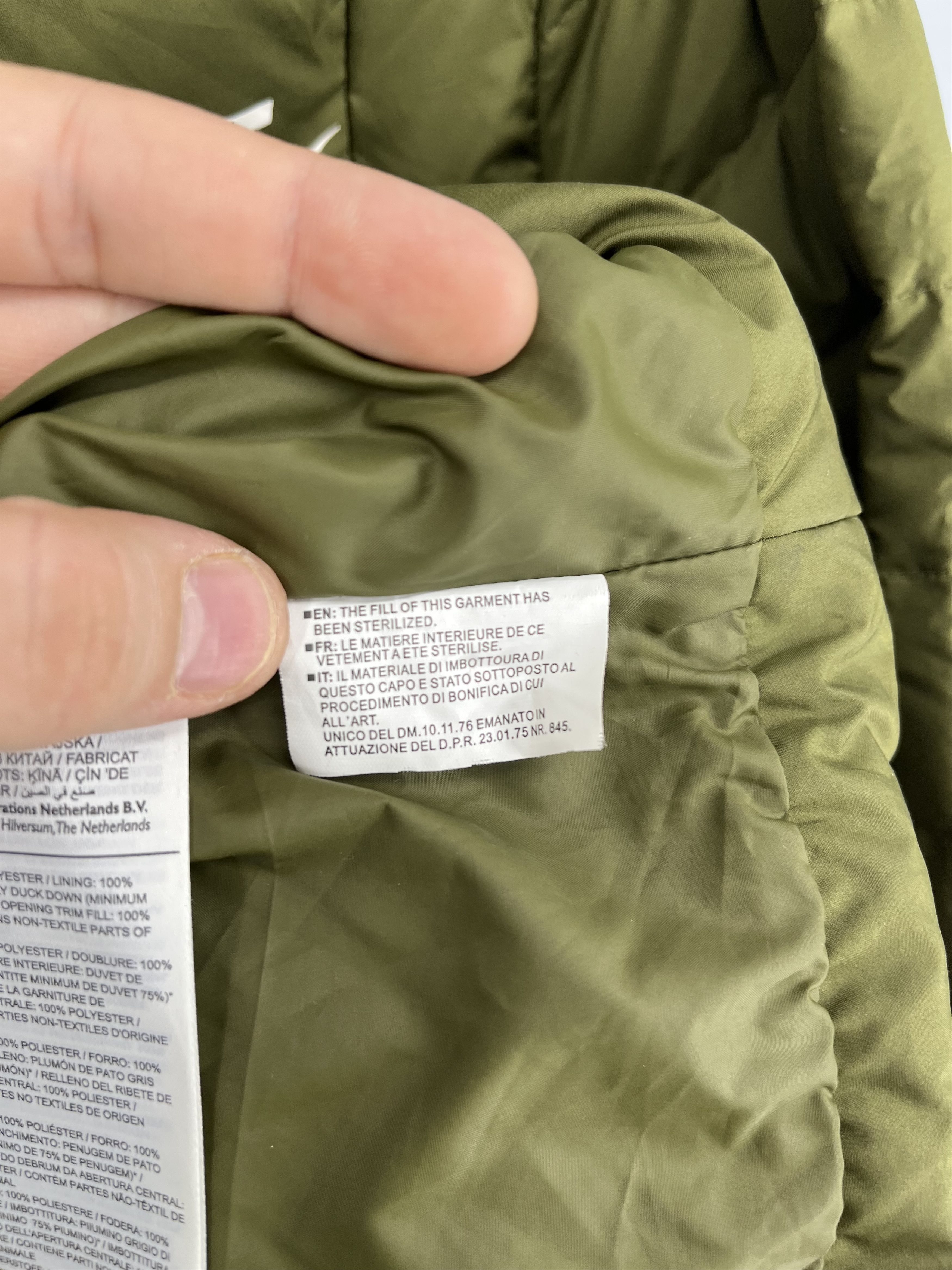 Nike Nike Long Puffer Giubbotto Piumino Verde L Donna Women Size US L / EU 52-54 / 3 - 9 Thumbnail