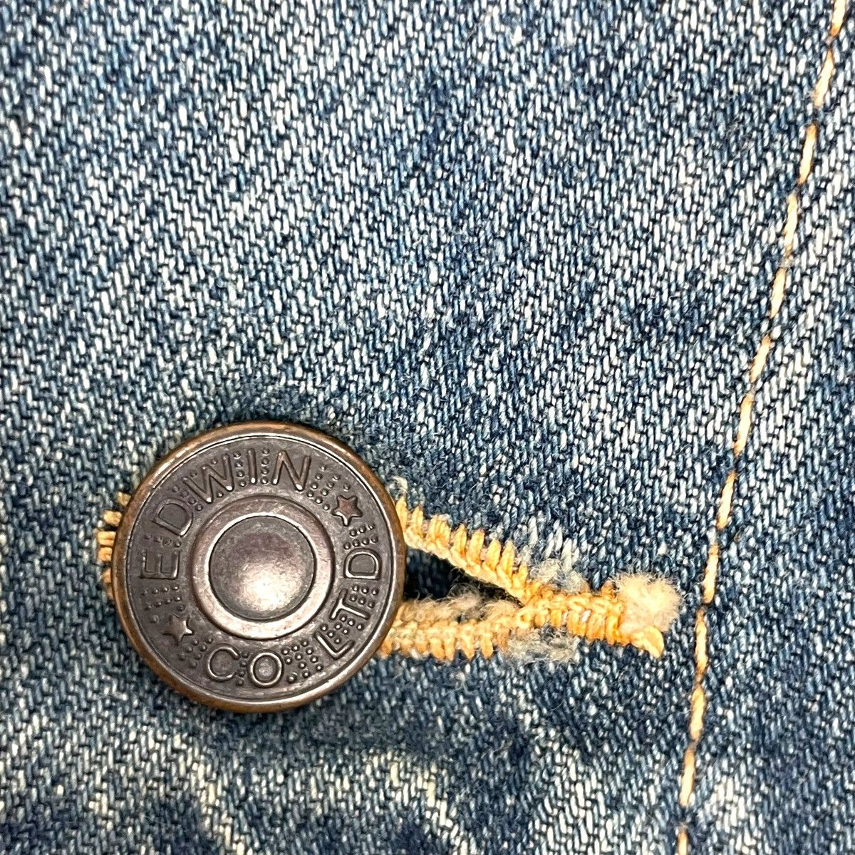 Edwin Vintage Edwin Denim Jacket Trukers Button Up Denim Jeans Size US S / EU 44-46 / 1 - 10 Thumbnail