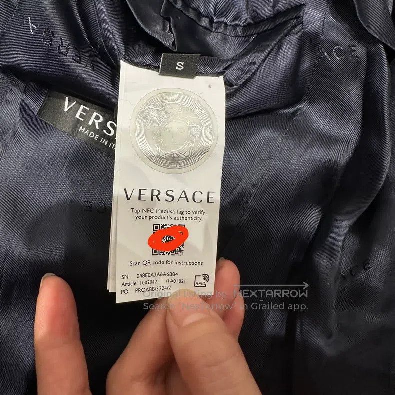 Versace Versace Men's blazer Size 40S - 8 Thumbnail