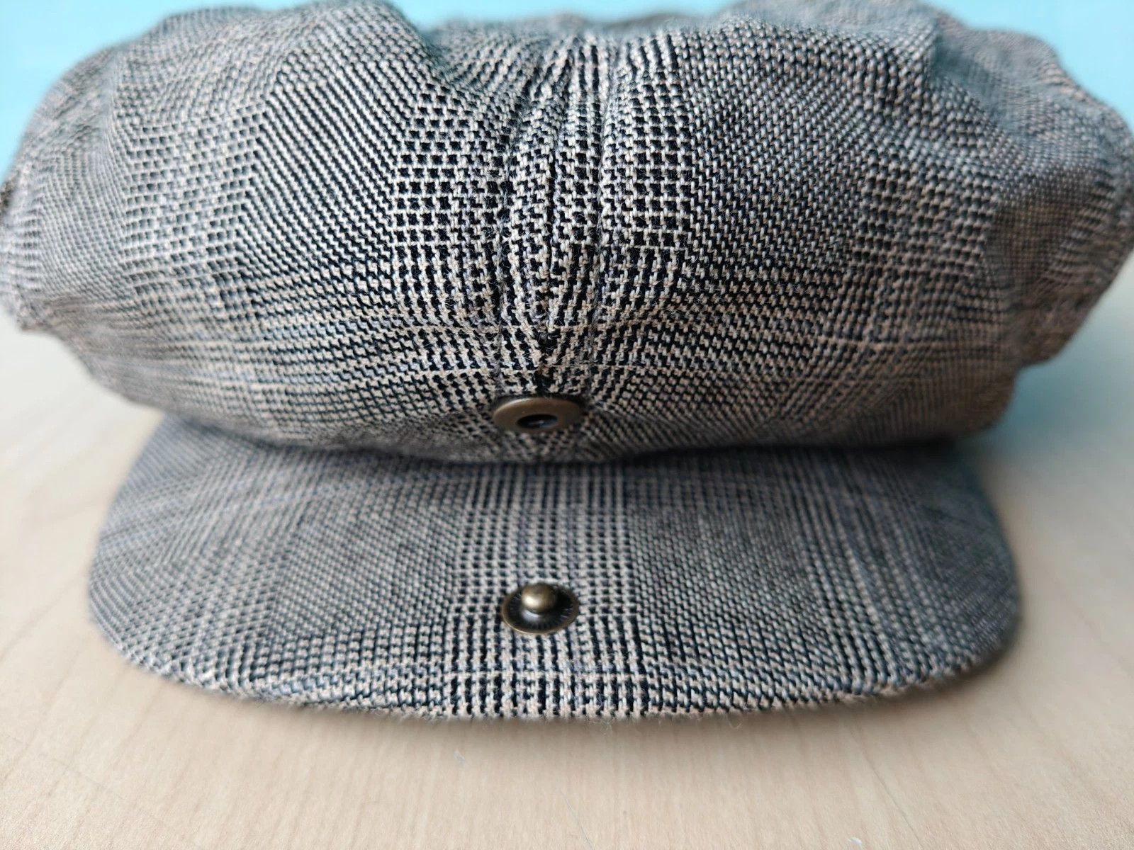 RRL Ralph Lauren DOUBLE RL Wool-Cotton Glen Plaid Newsboy Cap T/1921 Size ONE SIZE - 6 Thumbnail