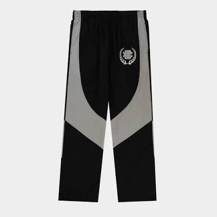 Eric Emanuel Eric Emanuel EE black & silver flight track pants large Size US 32 / EU 48 - 1 Thumbnail
