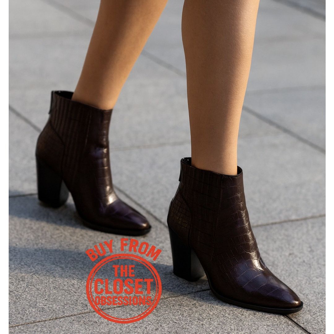 Zara ZARA Heeled Ankle Boots NWT Size US 10 / IT 40 - 5 Thumbnail