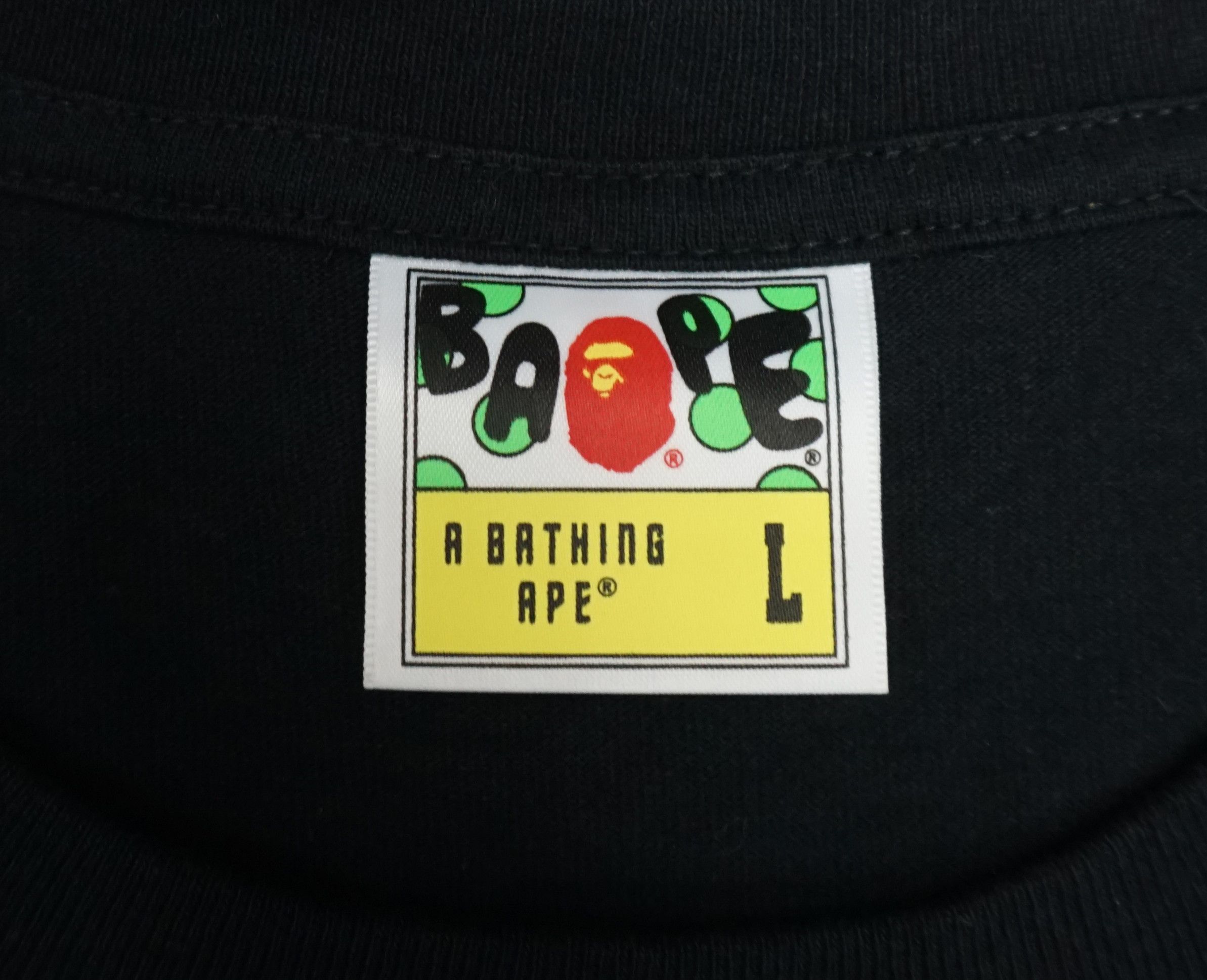 Bape Bape Crystal Stone Shark T-shirt Size US L / EU 52-54 / 3 - 5 Thumbnail