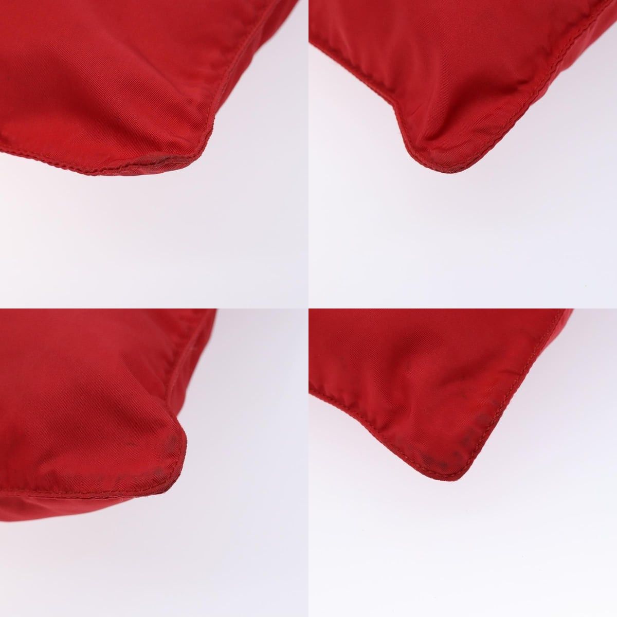 Prada PRADA Shoulder Bag Nylon Red Silver Size ONE SIZE - 10 Thumbnail
