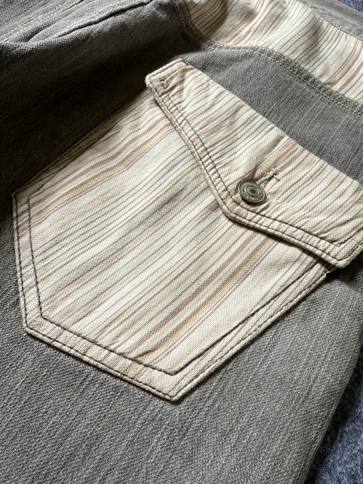Japanese Brand × Vintage Bee Bell Japan hybrid Smokey Gray Jeans Size US 32 / EU 48 - 7 Thumbnail