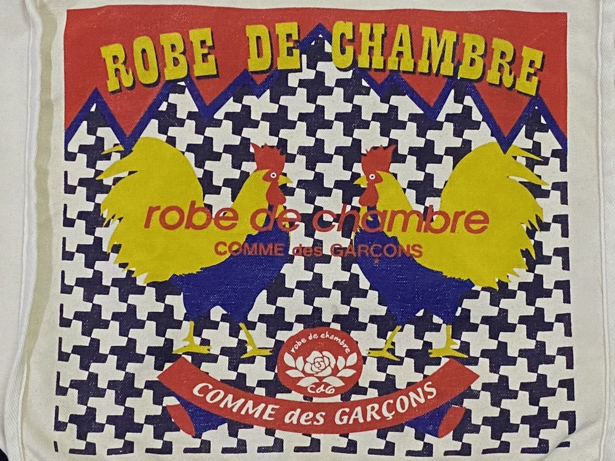 Comme des Garcons Rare‼️Robe De Chambre Comme Des Garçons Canvas Tote Bag Size ONE SIZE - 11 Thumbnail