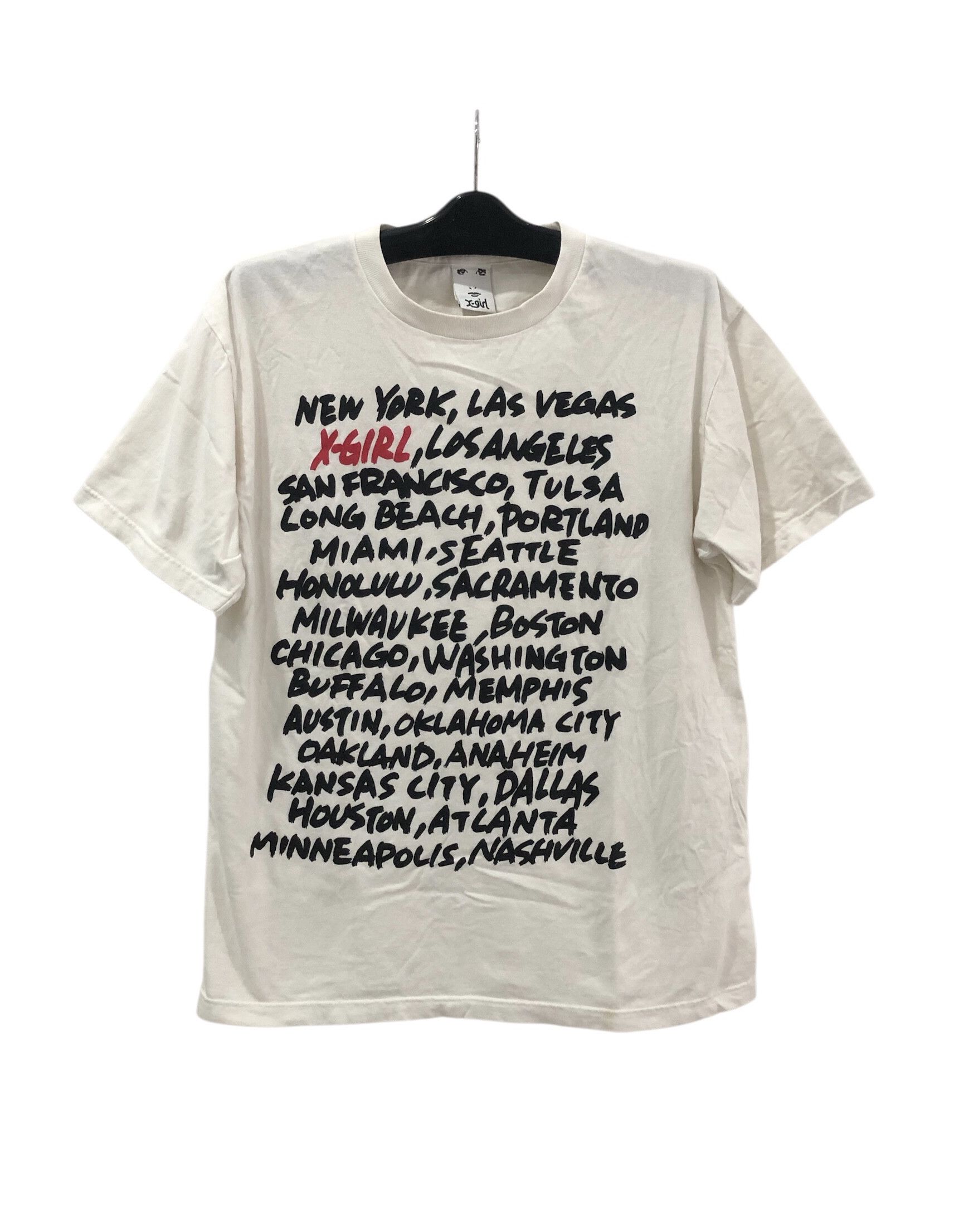 Japanese Brand × Vintage Vintage X-Girl Brand City Of United States Size US L / EU 52-54 / 3 - 1 Thumbnail