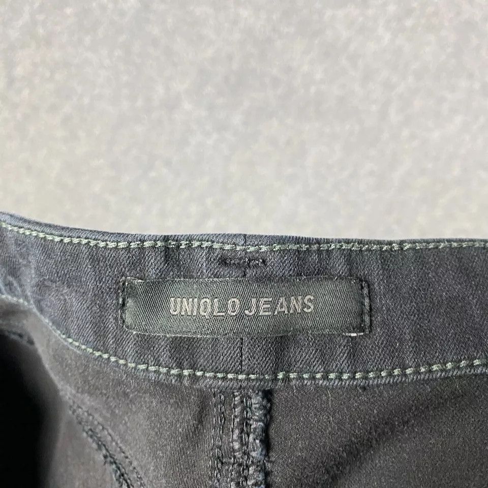 Uniqlo Uniqlo Jeans Women's 26 Denim Charcoal Gray Stretch Cotton Size 26" / US 2 / IT 38 - 6 Thumbnail