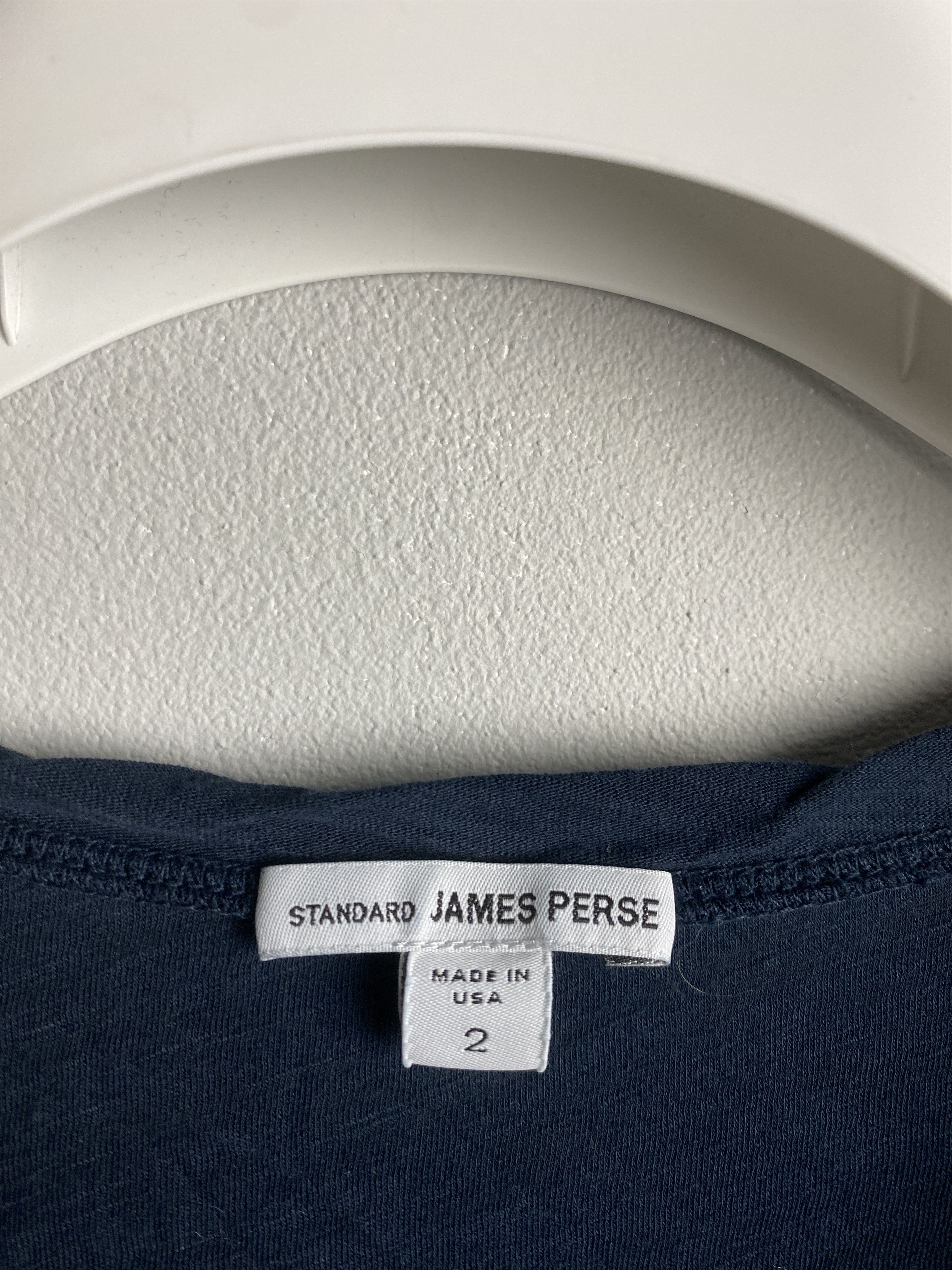 James Perse James Perse Sheer Slub Casual v neck t-shirt tee Size M / US 6-8 / IT 42-44 - 3 Thumbnail
