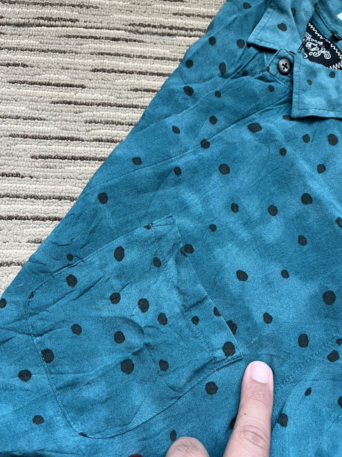 Designer × Japanese Brand GGD Grand Global Design Rayon Polkadot Button up Size US M / EU 48-50 / 2 - 11 Thumbnail